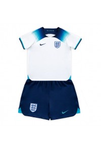 England Babyklær Hjemme Fotballdrakt til barn VM 2022 Korte ermer (+ Korte bukser)